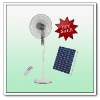 18" Industrial Rechargeable SOLAR Stand Fan