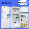 198L Top freezer double door refrigerator