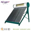 1998 year factory,samples available,direct-plug thermosyphon copper coil solar water heater with Korea techniques