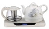 1L ceramic  kettle with 800ML tea pot