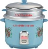 2.2L cooker (full body,body stickiness:0.4mm;with flower printing,match colorful plastic handle/foot)