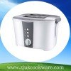 2 Slice Toaster with stainless steel cover