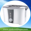 2 Slice Toaster with stainless steel cover