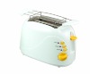 2-slice Logo Toaster FT-101with plactic housing white
