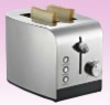 2 slice plastic toaster with GS CE ROHS