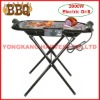 2000W Stand-up Household Electric Grill with wire mesh