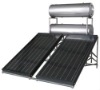 200L low pressure black chrome flat plate solar water heater