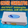 200mg/h Ozone Generator w/ 220V &110V, Low Power Consumption