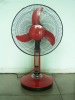 2011 16"rechargeable emergency pedestal fan with LED lamps