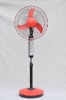 2011 16"solar rechargeable emergency stand fan CE-12V16C