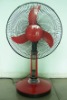 2011 16"solar rechargeable table fan with LED lamps SF-12V16A