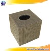 2011 fashion luxury leather box for tissues home furnishings
