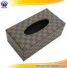 2011 fashion royal luxury leather tissue boxes