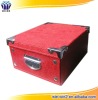 2011 fashion royal luxury red folding storage boxes
