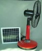 2011 solar rechargeable box fan with U lamp