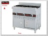 2011 year new  3-head Gas Range with cabinet
