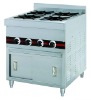 2011 year new 4 burners gas range with cabinet