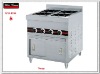 2011 year new  4-head Gas Range with cabinet