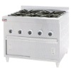 2011 year new 5 burners gas range with cabinet