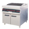 2011  year  new  Electric lava rock broiler with cabinet