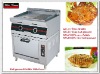 2011 year new gas half-groodved griddle with oven(WBJ8-7)