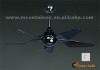 2012 Black Ceiling Fan with Regulator 42YFT-7031
