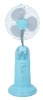 2012 latest mode removable water misting cooling fan with trundles