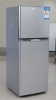 205L double door mini refrigerator