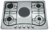 22 210 | BUILT IN FRONT CONTROL INOX COOKER WITH HOTPLATE