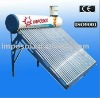 24 tube integrated low pressure colourful steel solar water heater