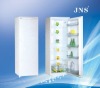 246L single door upright refrigerator with shelves