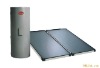 250L pressurized flat plate panel solar products for house