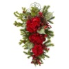 27 Inch Christmas Hydrangea Teardrop