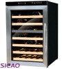 28 bottles display cooler for wine, beer, champagne,and etc.