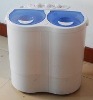2KG Two Tube Semi-auto Washing Machine with 1.2KG Spin Dryer