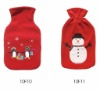 2L  HOT WATER BOTTLE WITH FLEECE COVER