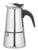 2cup stovetop stainless steel coffee maker