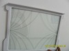3.2mm refrigerator shelf tempered glass without frame