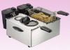 3.5L*2  4000W Double Deep Fryer with GS CE ROHS