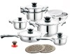 3-9 layers 18/2 cookware set