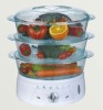 3 Plastic Layer Food Steamer with CE EMC GS LFGB ROHS CCC