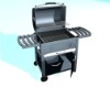 30 Inch deluxe full cart charcoal grill