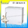300L Chest Freezer with Handle/Lamp/Glass Door with CE SONCAP