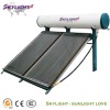 300L Compact Flat Plate Pressure Solar Water Heater,blue titanium collector (CE,ISO)