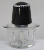 300W Mini meat and food chopper with glass bowl or plastic bowl
