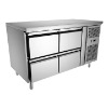 304# stainless steel worktop refrigerators