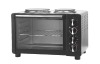 30L electric oven with double hot plates