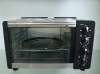 30l stainless steel toaster oven with double hot plates