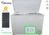 318 liters Solar Power Freezer With CE,Butterfly Top Door and Door Lock