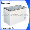358L Sliding Door freezer Special for Morocco Market with CE